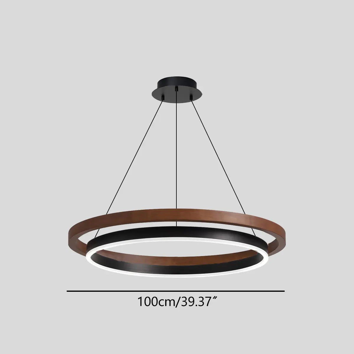Circular LED Chandelier for Dining Room | Desfino