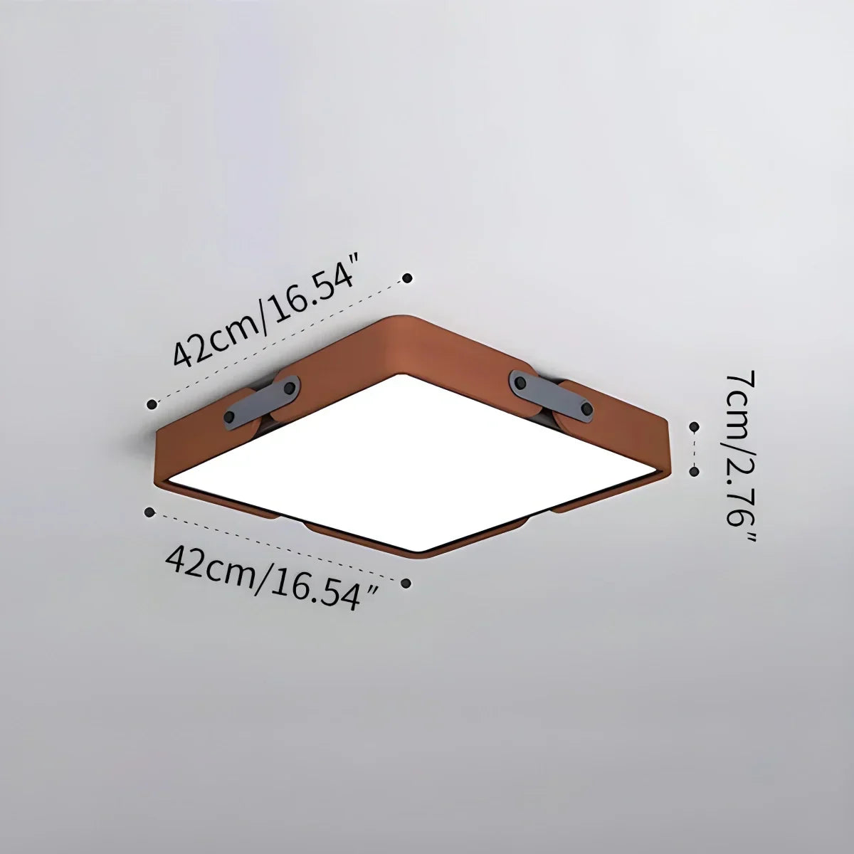 Nordic Wood Ceiling Light for Bedroom | Desfino