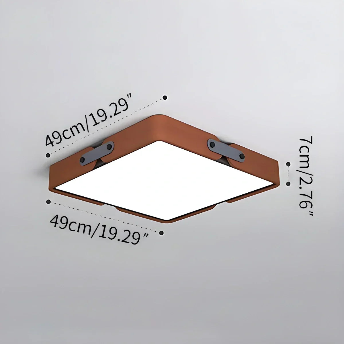 Nordic Wood Ceiling Light for Bedroom | Desfino