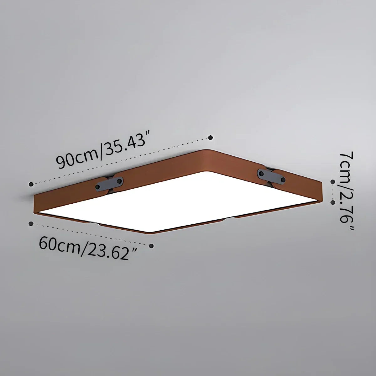 Nordic Wood Ceiling Light for Bedroom | Desfino