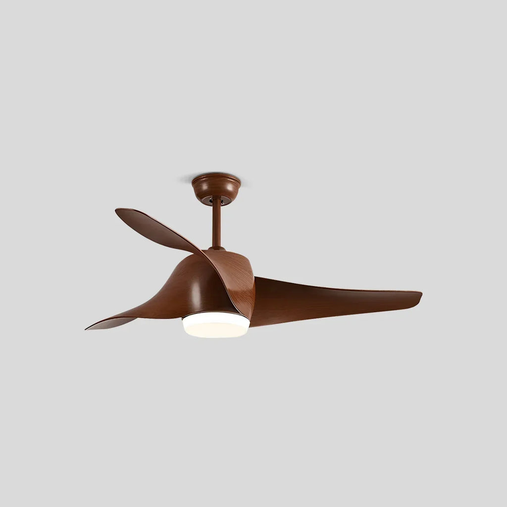 Deckenventilator mit Lampe und Propellerdesign für das Esszimmer | Desfino