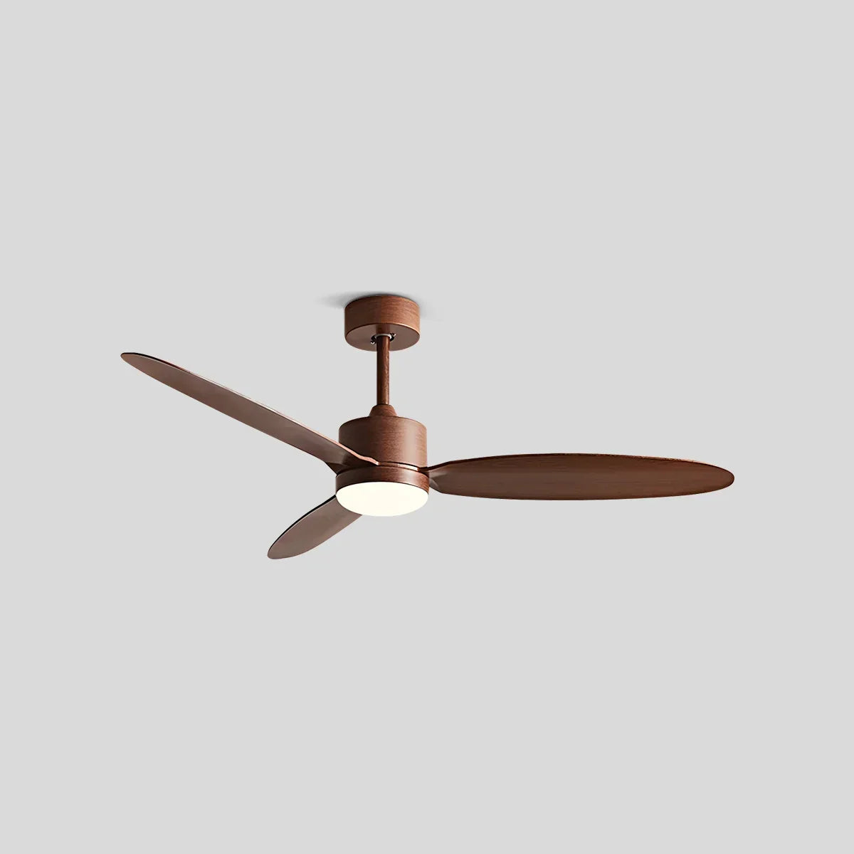 Deckenventilator mit 3 Flügeln und Licht fürs Schlafzimmer | Desfino