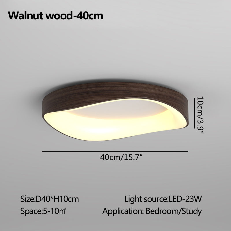 Nordic Acrylic Circle Ceiling Light for Bedroom | Desfino
