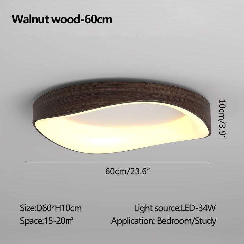 Nordic Acrylic Circle Ceiling Light for Bedroom | Desfino