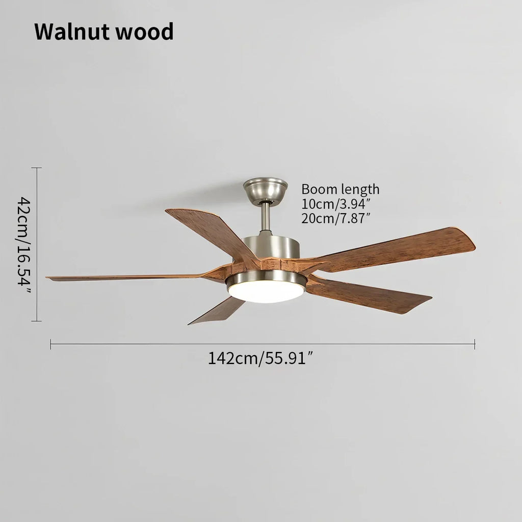 Dimmbarer Deckenventilator mit Licht und Fernbedienung | Desfino