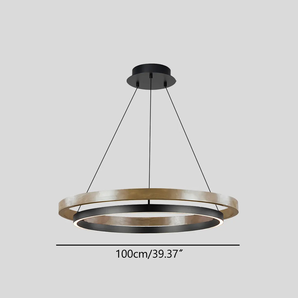 Circular LED Chandelier for Dining Room | Desfino