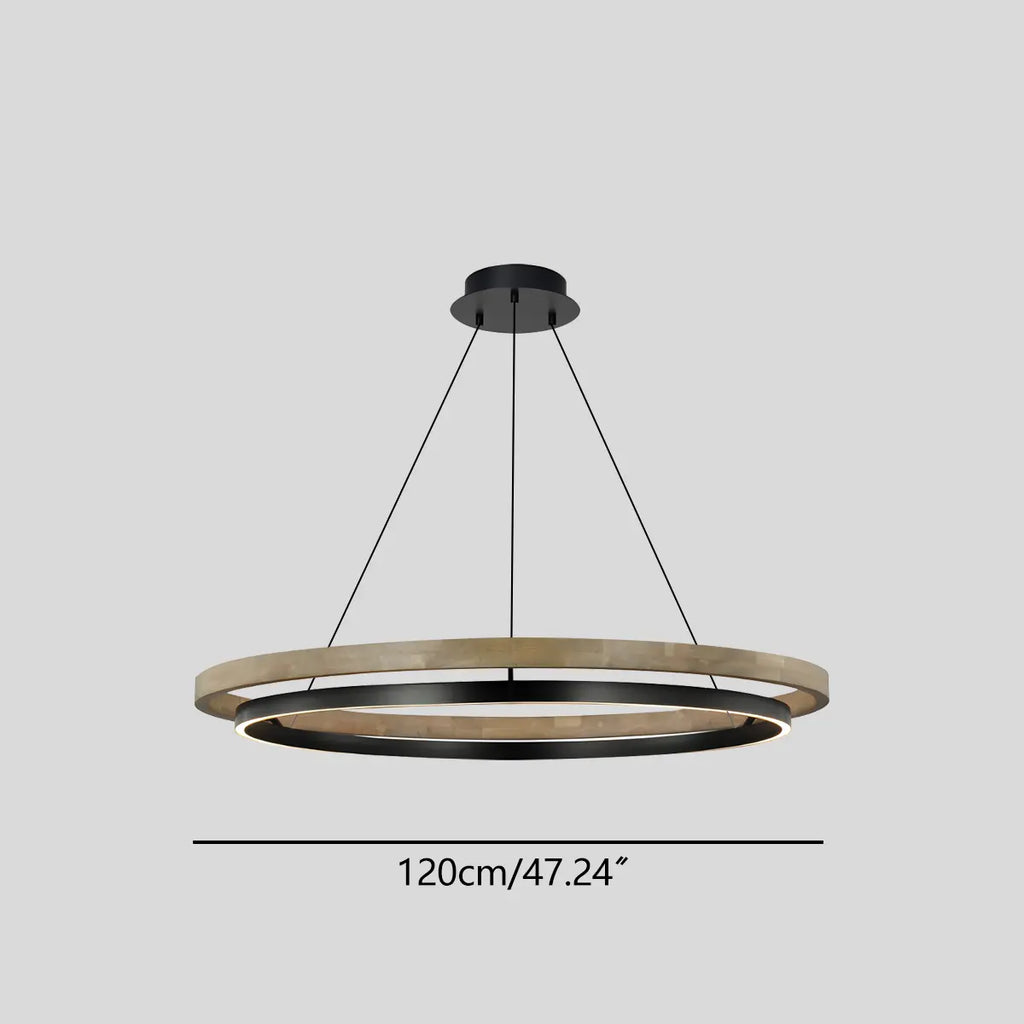 Circular LED Chandelier for Dining Room | Desfino