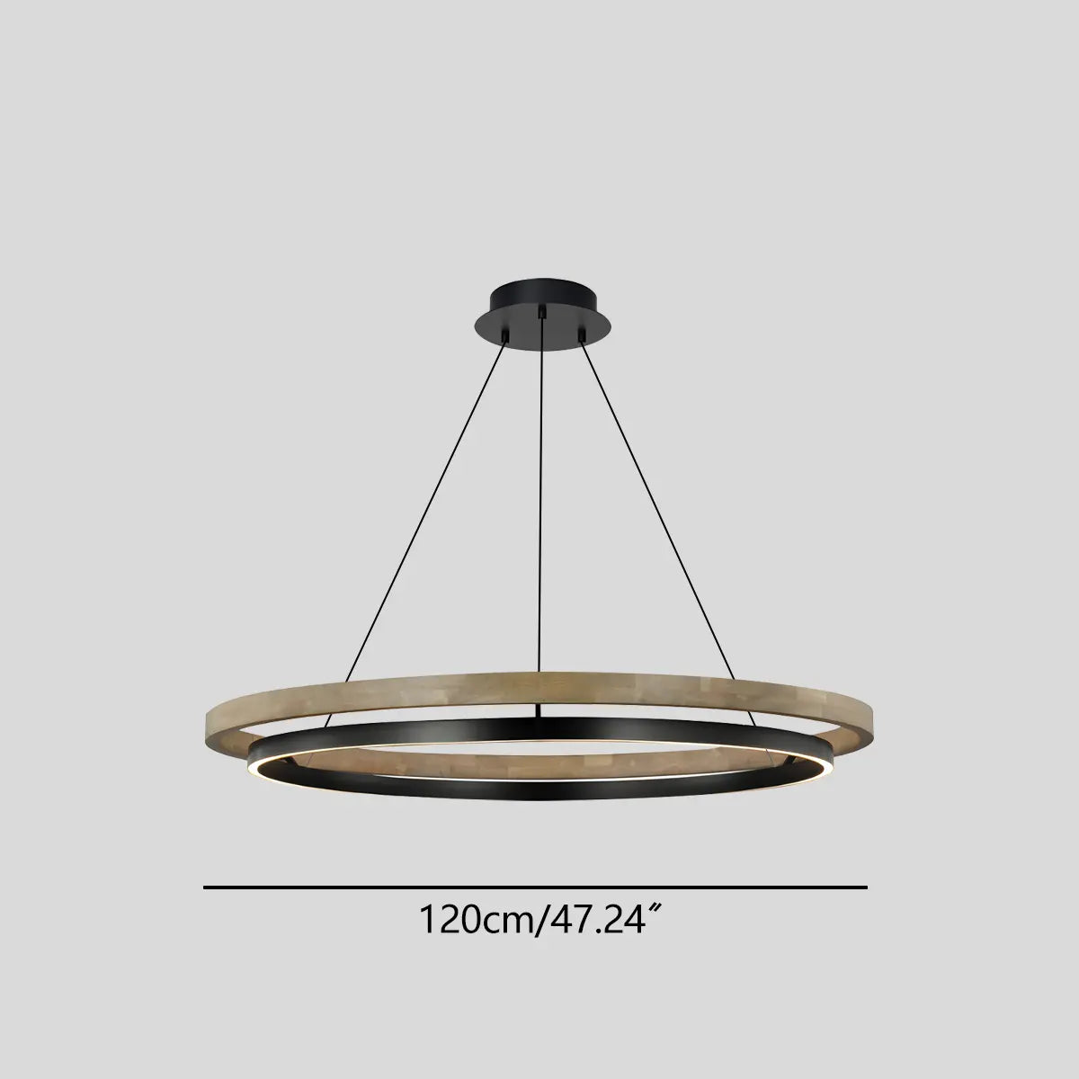 Circular LED Chandelier for Dining Room | Desfino