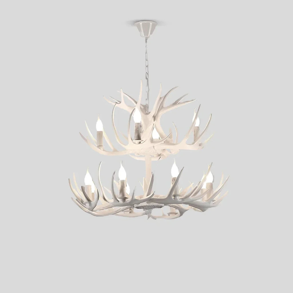 Antler Shape Resin Chandelier for Living Room | Desfino