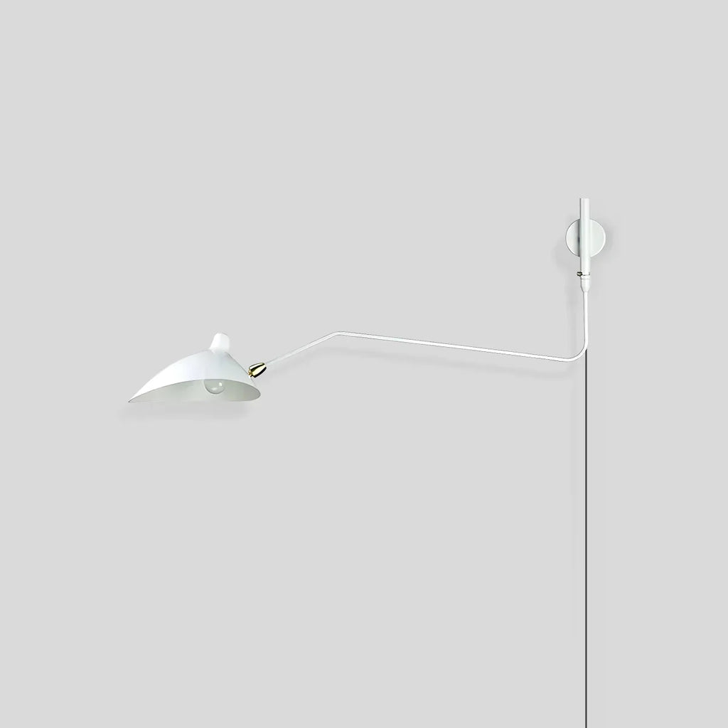 Zweiarmige Plug-in-Wandleuchte für das Schlafzimmer | Desfino