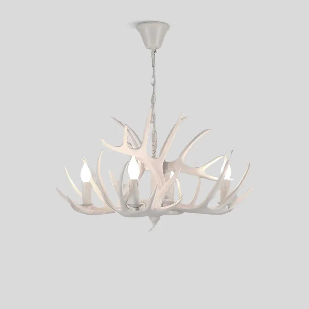 Antler Shape Resin Chandelier for Living Room | Desfino