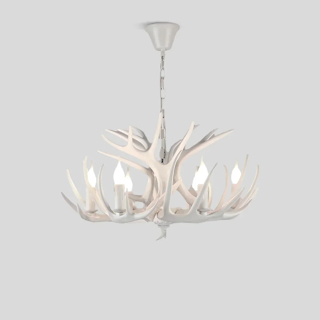 Antler Shape Resin Chandelier for Living Room | Desfino