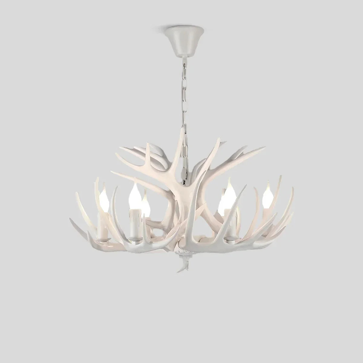 Antler Shape Resin Chandelier for Living Room | Desfino