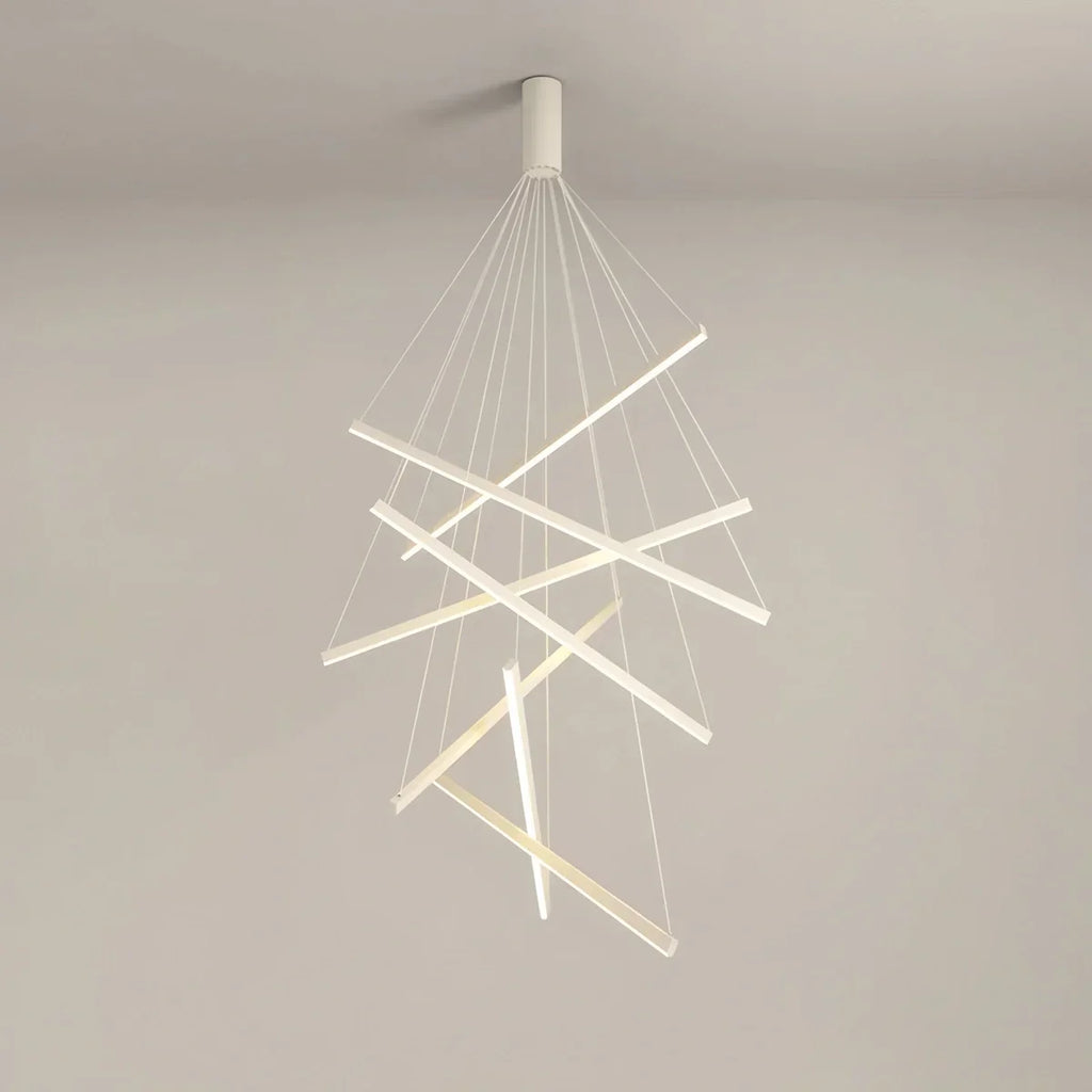 Custom Multi Light Sticks LED Chandelier | Desfino