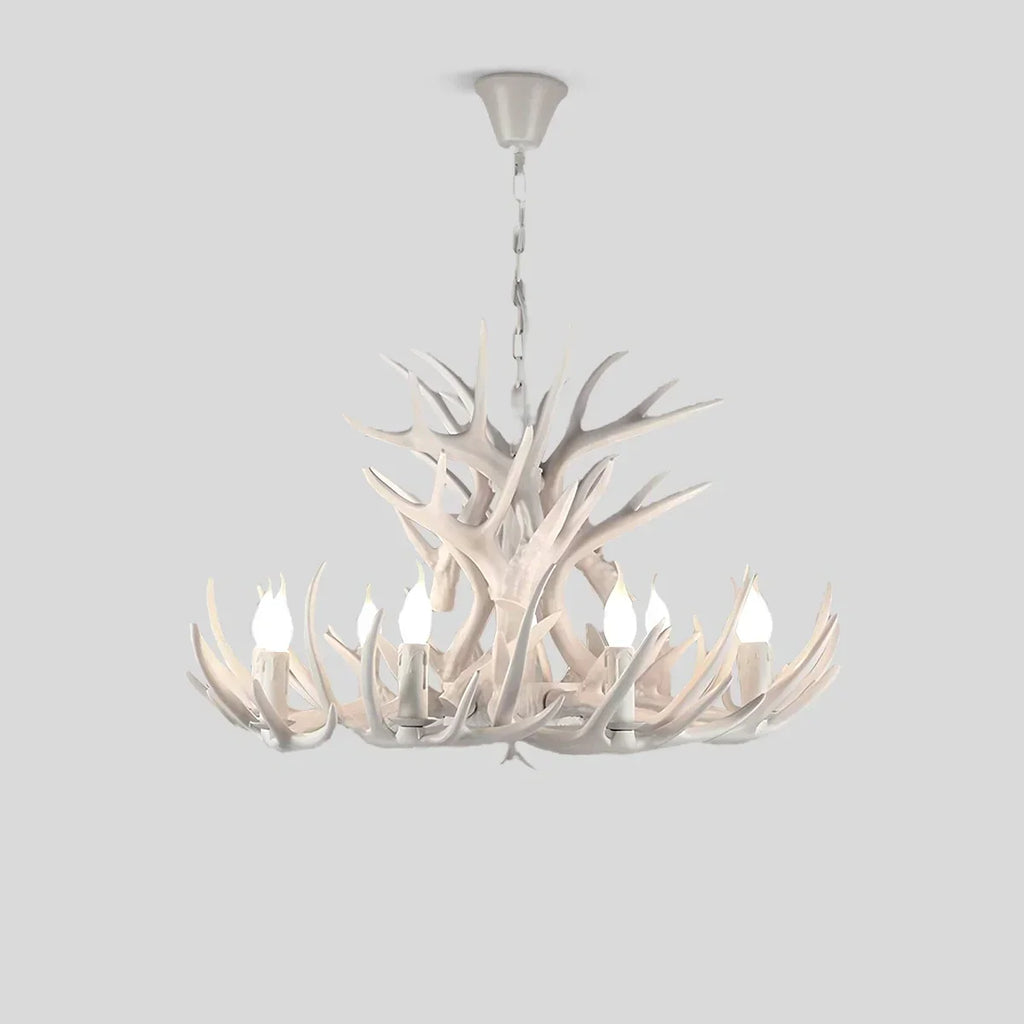 Antler Shape Resin Chandelier for Living Room | Desfino