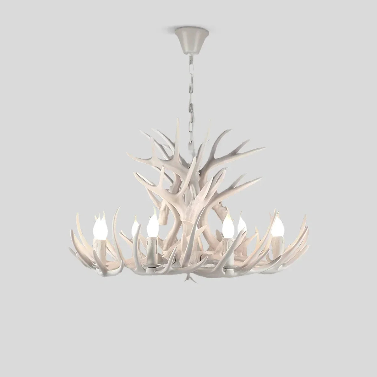 Antler Shape Resin Chandelier for Living Room | Desfino