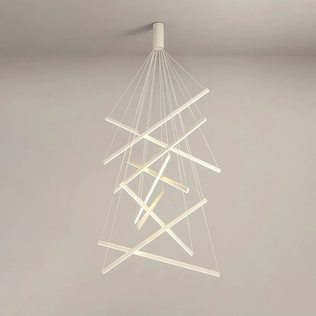 Custom Multi Light Sticks LED Chandelier | Desfino