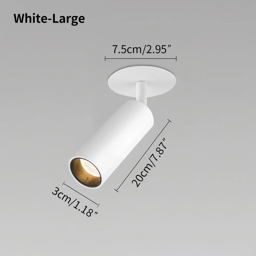 Minimalistischer LED-Deckenstrahler für das Wohnzimmer | Desfino