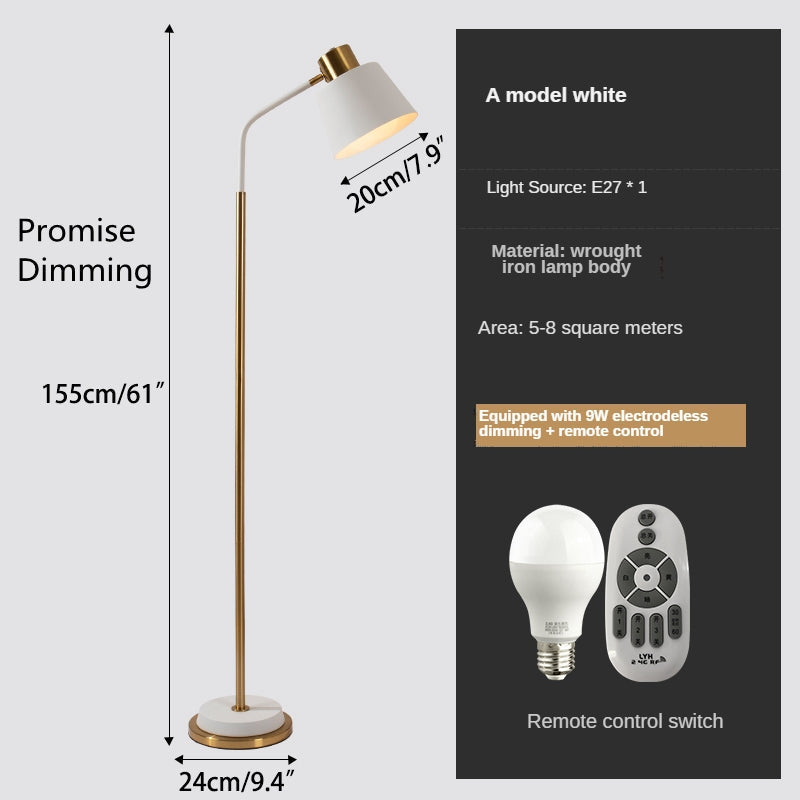 Remote Control Floor Lamp for Living Room | Desfino