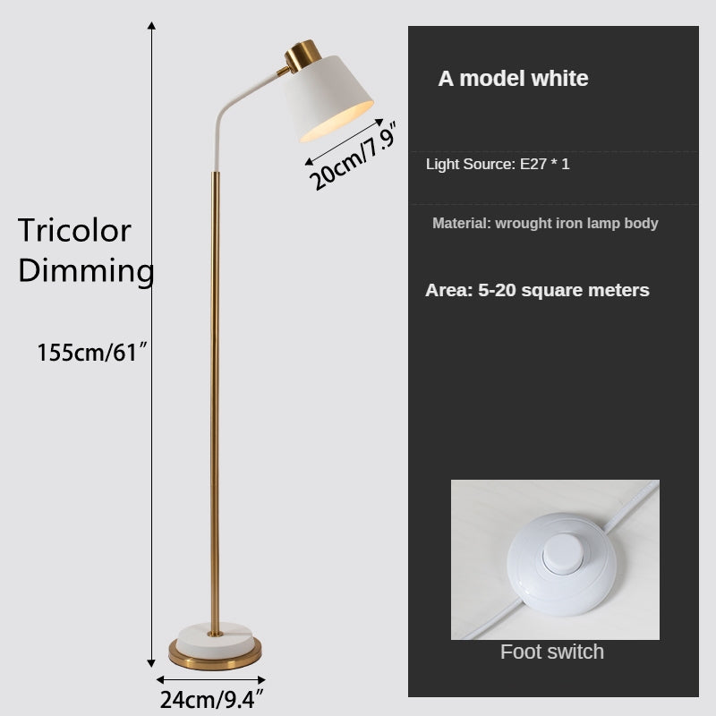 Remote Control Floor Lamp for Living Room | Desfino