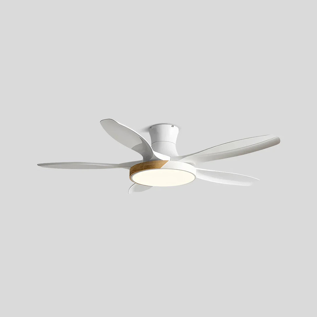 Nordic 5-Blade LED Ceiling Fan Light | Desfino