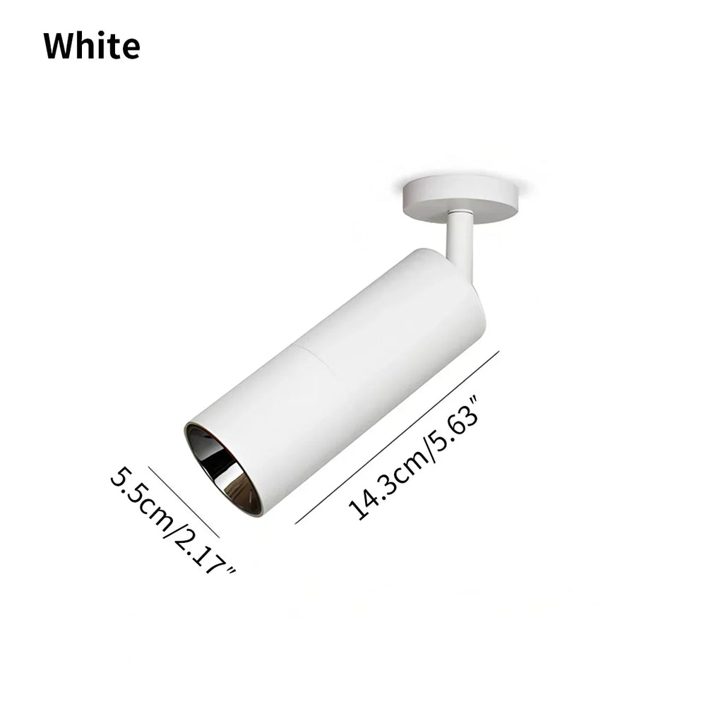 Nordic Creative Long Tube Ceiling Spotlight | Desfino