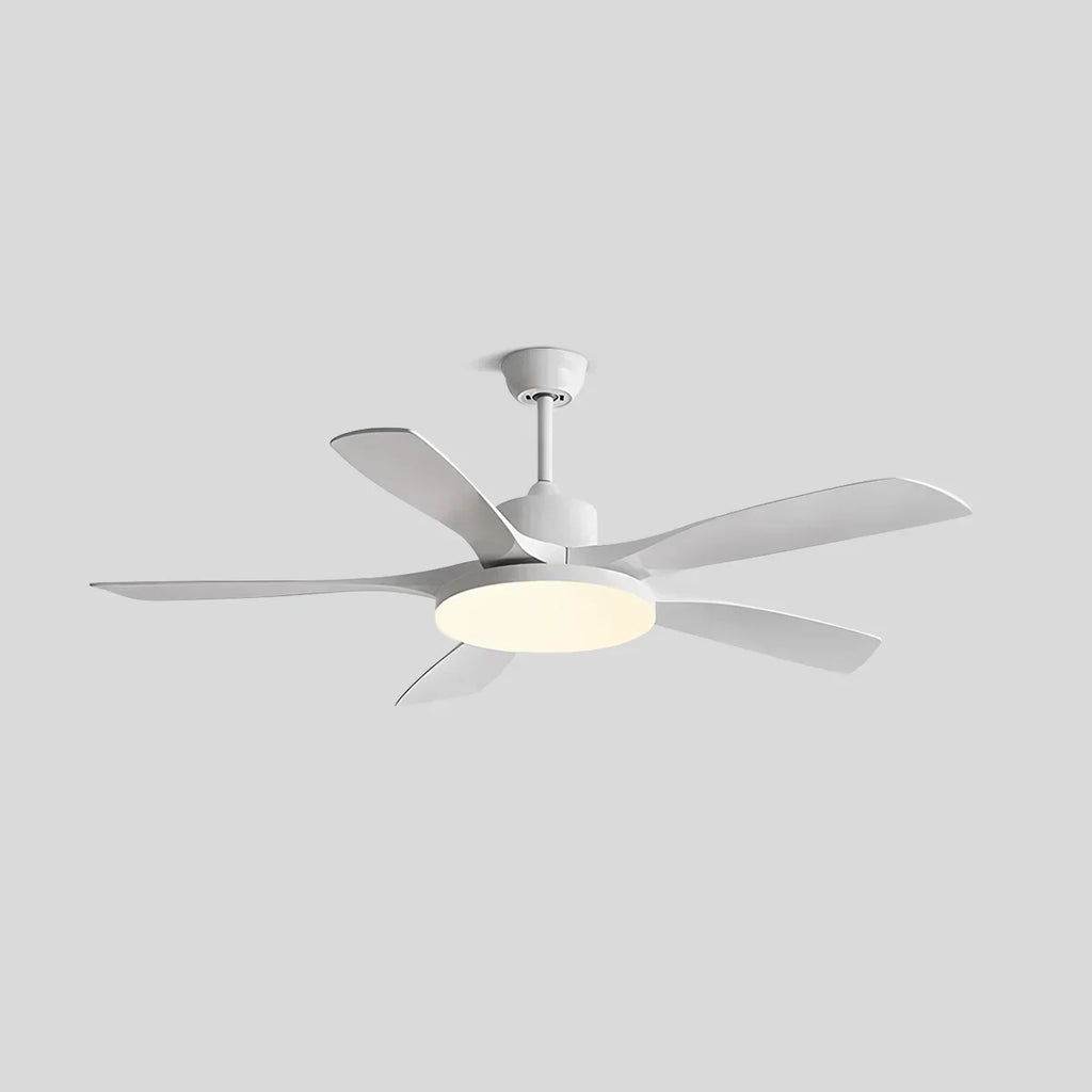 Living Room 6-Leaf Ceiling Fan Light | Desfino
