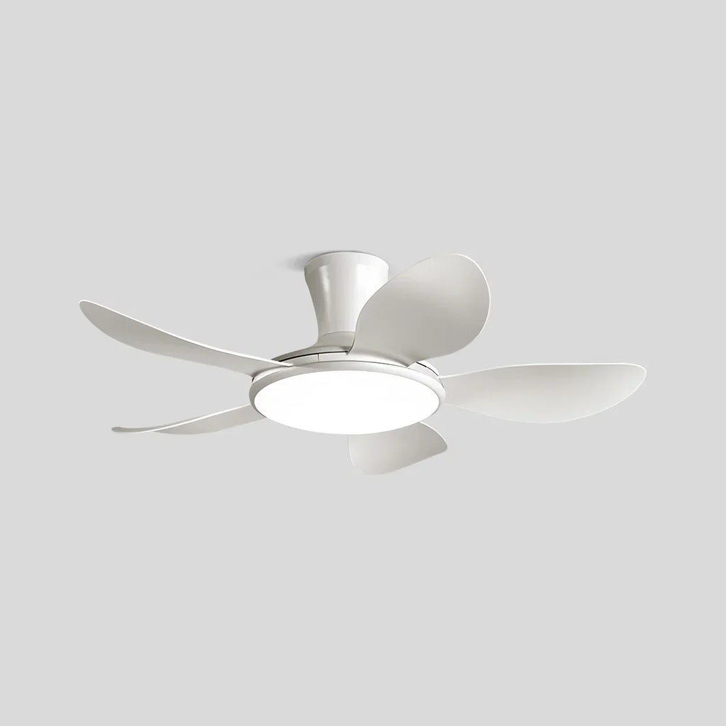 Leiser LED-Deckenventilator mit Fernbedienung und Licht | Desfino