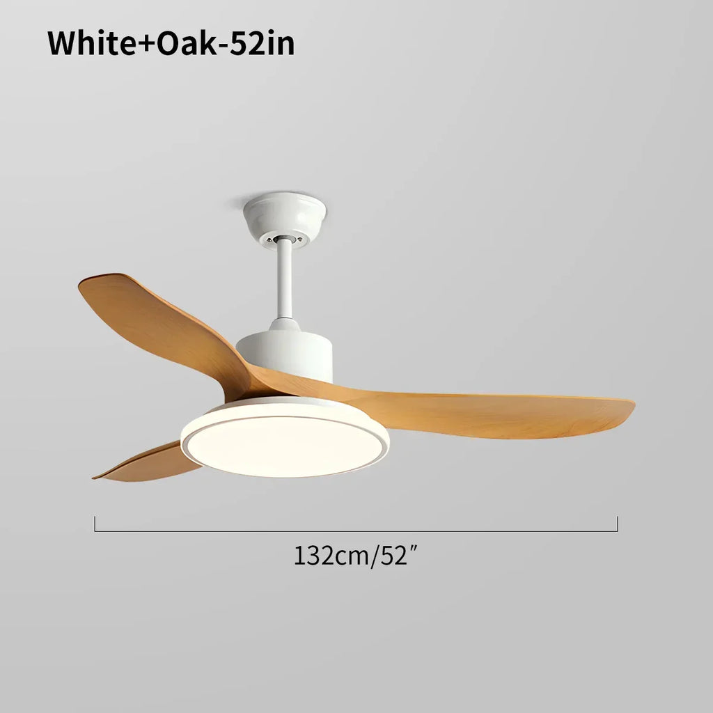 Modern 3 Blade Ceiling Fan with Light | Desfino