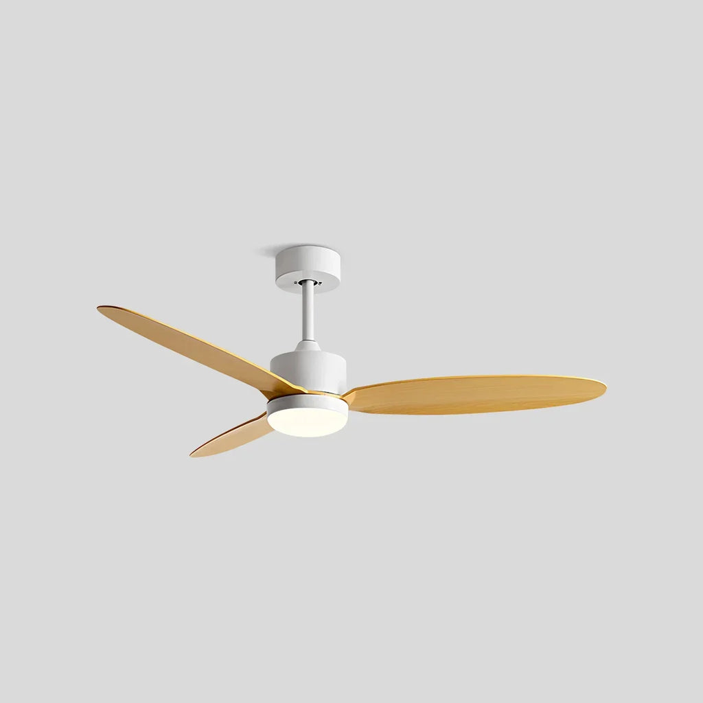 Deckenventilator mit 3 Flügeln und Licht fürs Schlafzimmer | Desfino