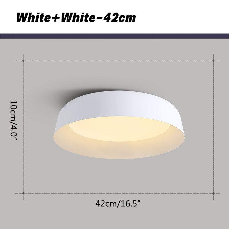 Nordische LED-Deckenleuchte aus Metalllegierung für das Schlafzimmer | Desfino