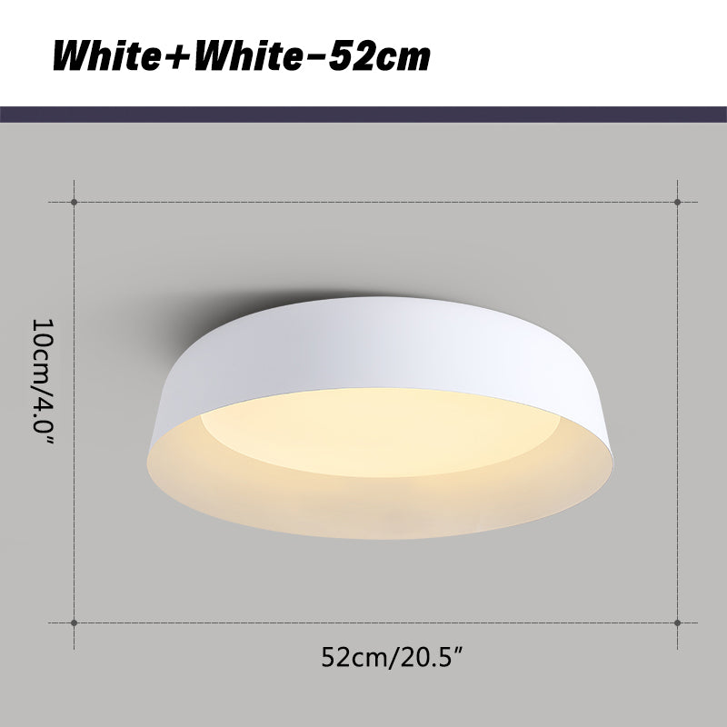 Nordische LED-Deckenleuchte aus Metalllegierung für das Schlafzimmer | Desfino