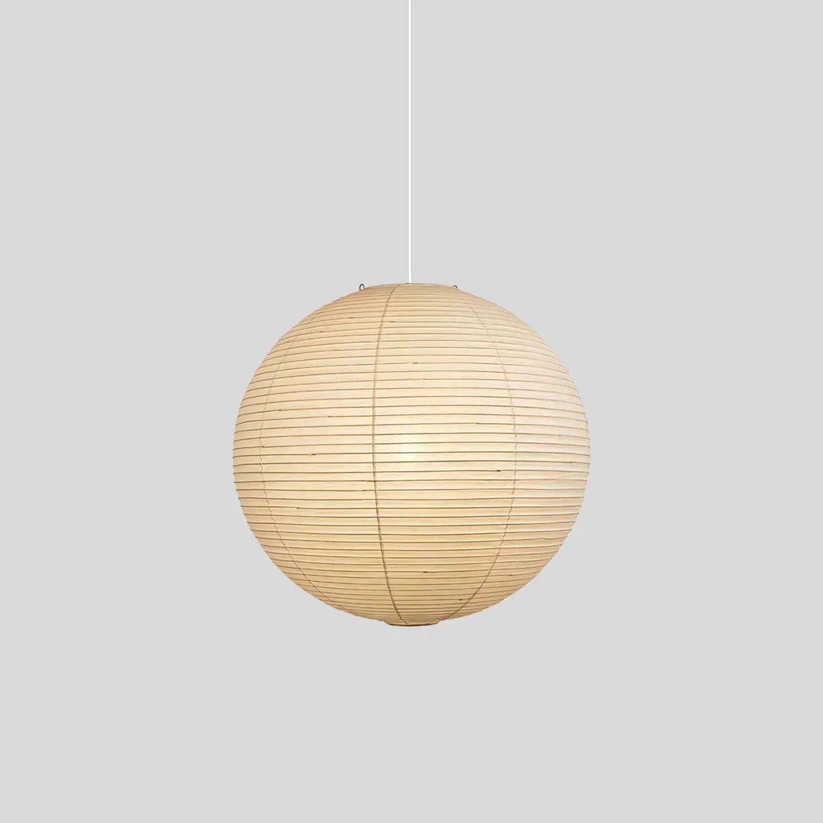 Japanese Style Spherical Paper Pendant Light for Living Room | Desfino