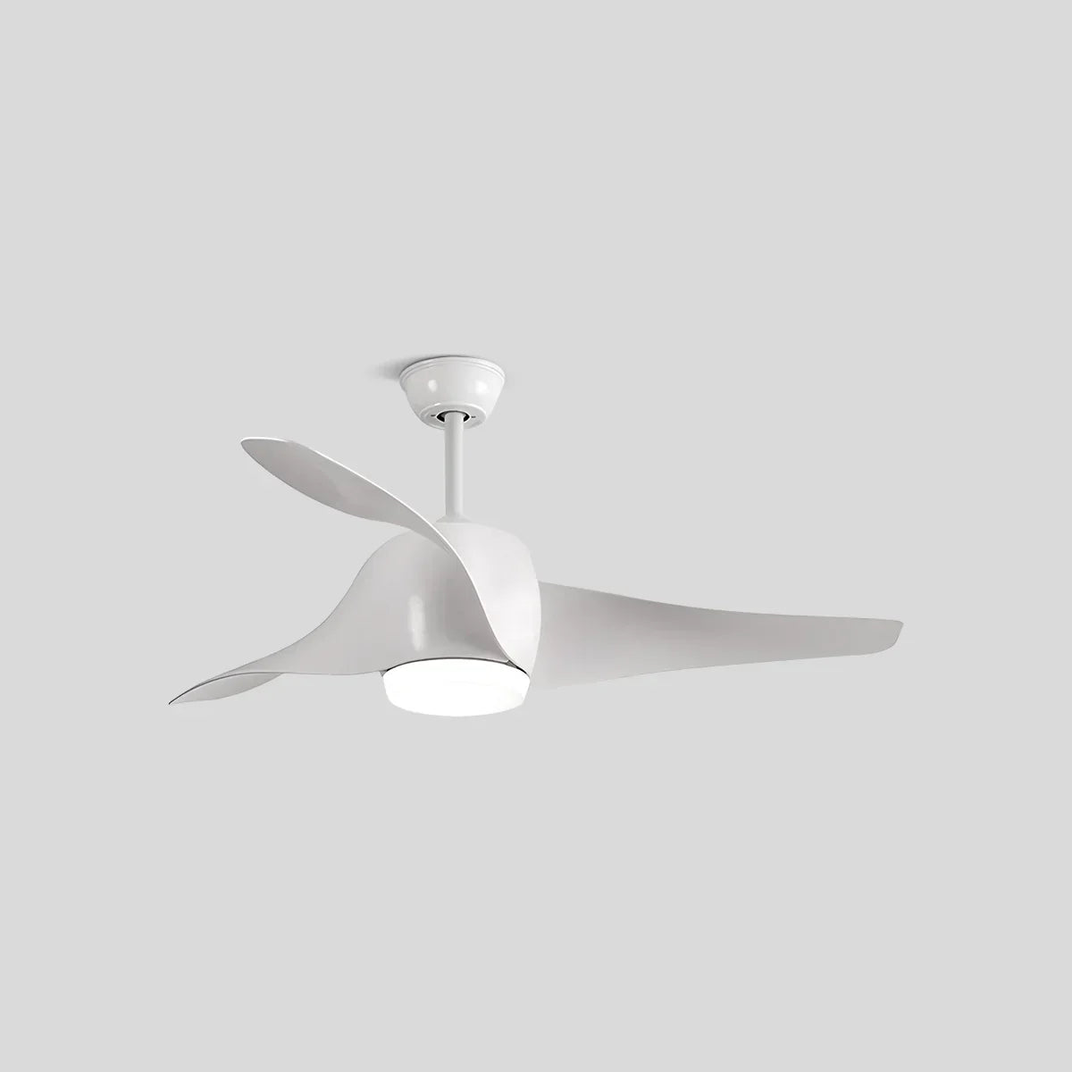 Deckenventilator mit Lampe und Propellerdesign für das Esszimmer | Desfino