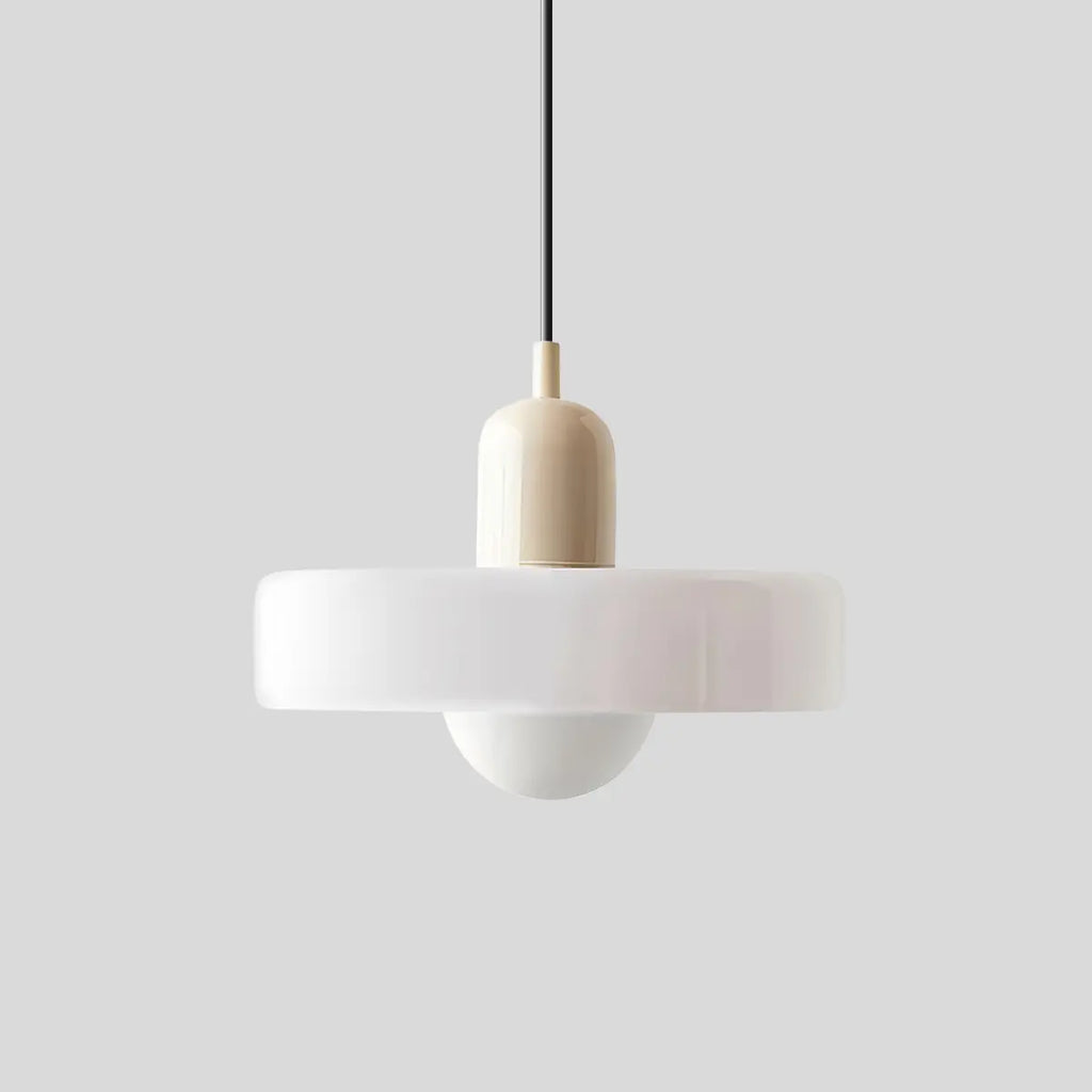 Modern Bauhaus Glass Pendant Light | Desfino
