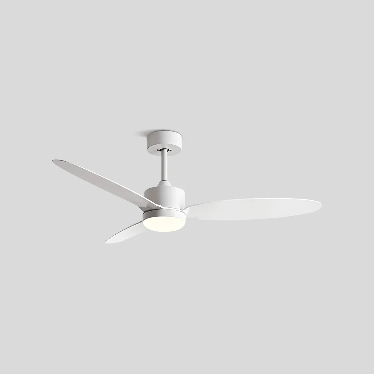 Deckenventilator mit 3 Flügeln und Licht fürs Schlafzimmer | Desfino