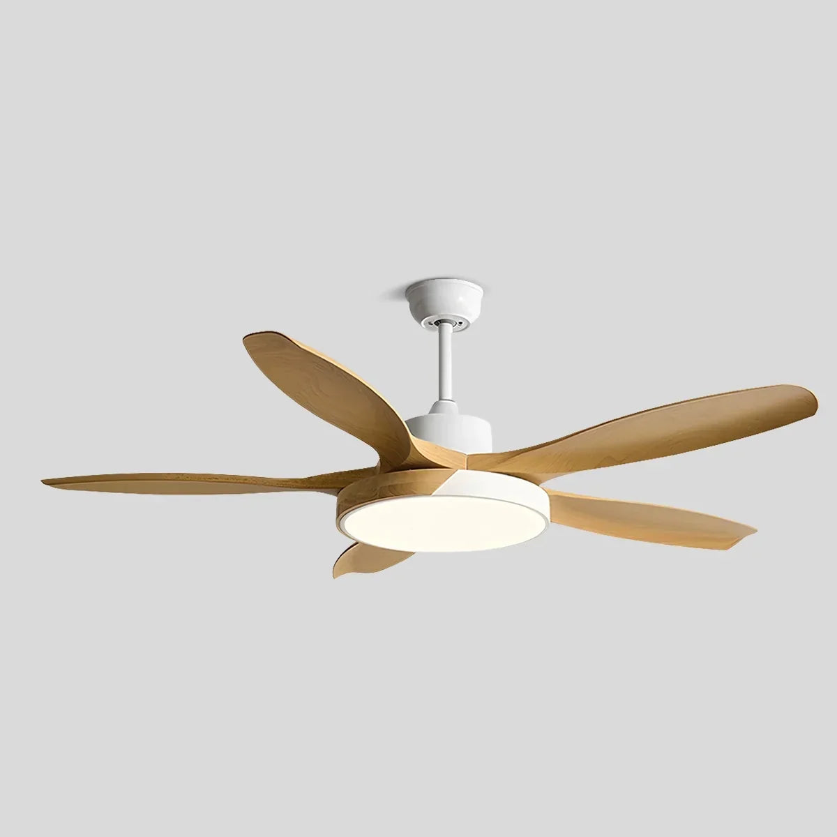 Nordic Living Room Ceiling Fan with Light | Desfino