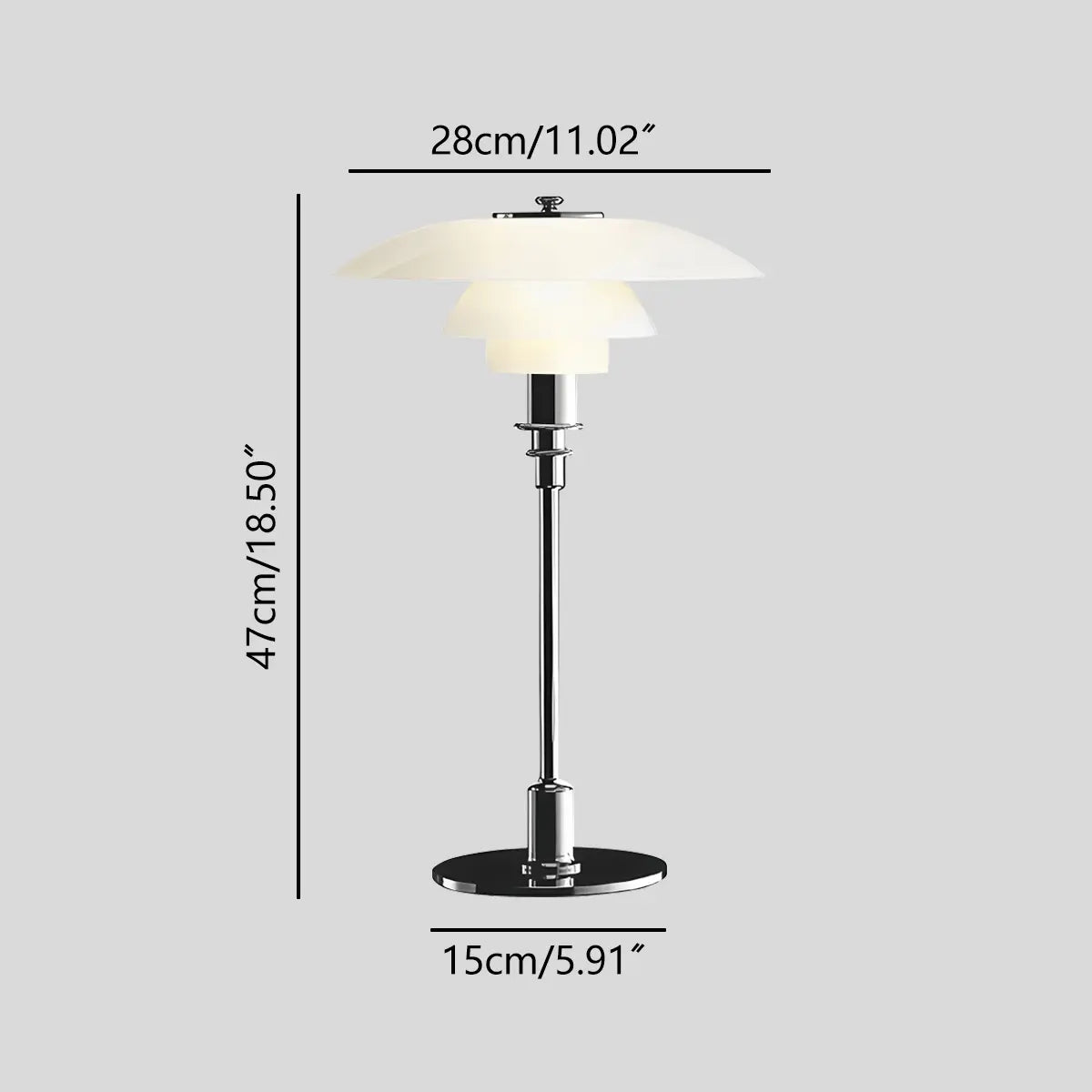 Klassische Lesetischlampe für das Schlafzimmer | Desfino