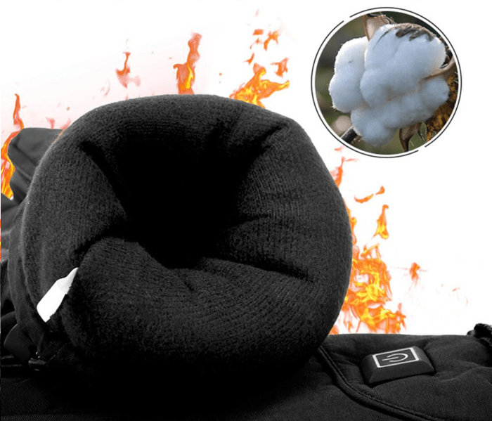 Gants chauffants ThermaGrip — 3 modes de chaleur, embouts tactiles, chauffage pendant 8 h - Desfino
