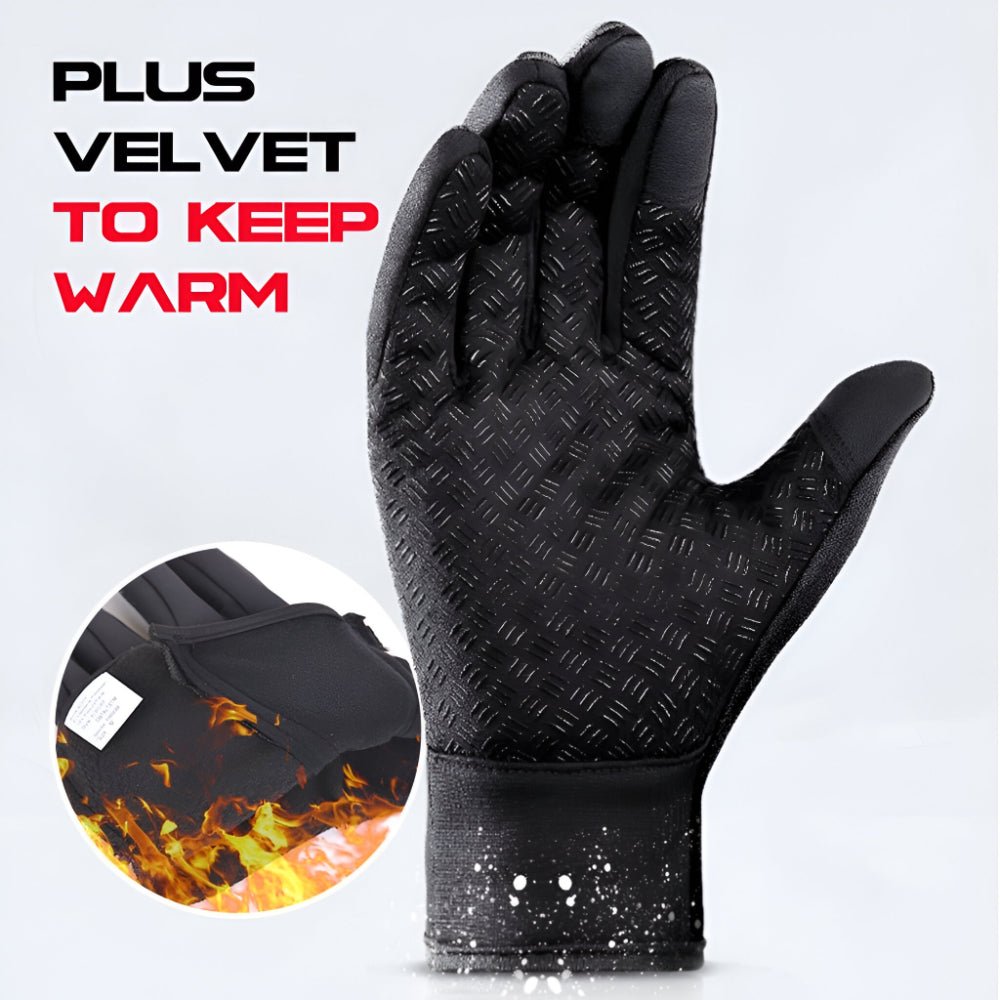 Beheizte thermische Winterhandschuhe – USB-betriebene Heizung, touchscreenkompatibel