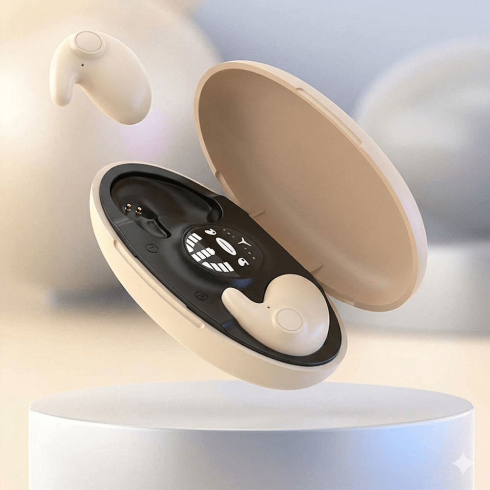 Auricolari wireless Bluetooth — Cancellazione del rumore, cuffie intrauricolari impermeabili da 10,6 mm