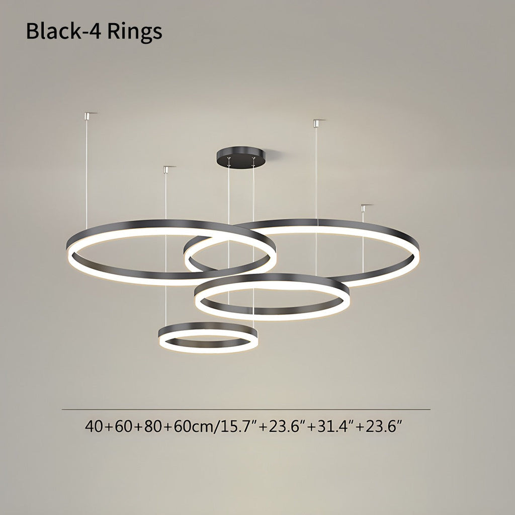 Modern Wireless Ring Chandelier Ceiling Lamp | Desfino