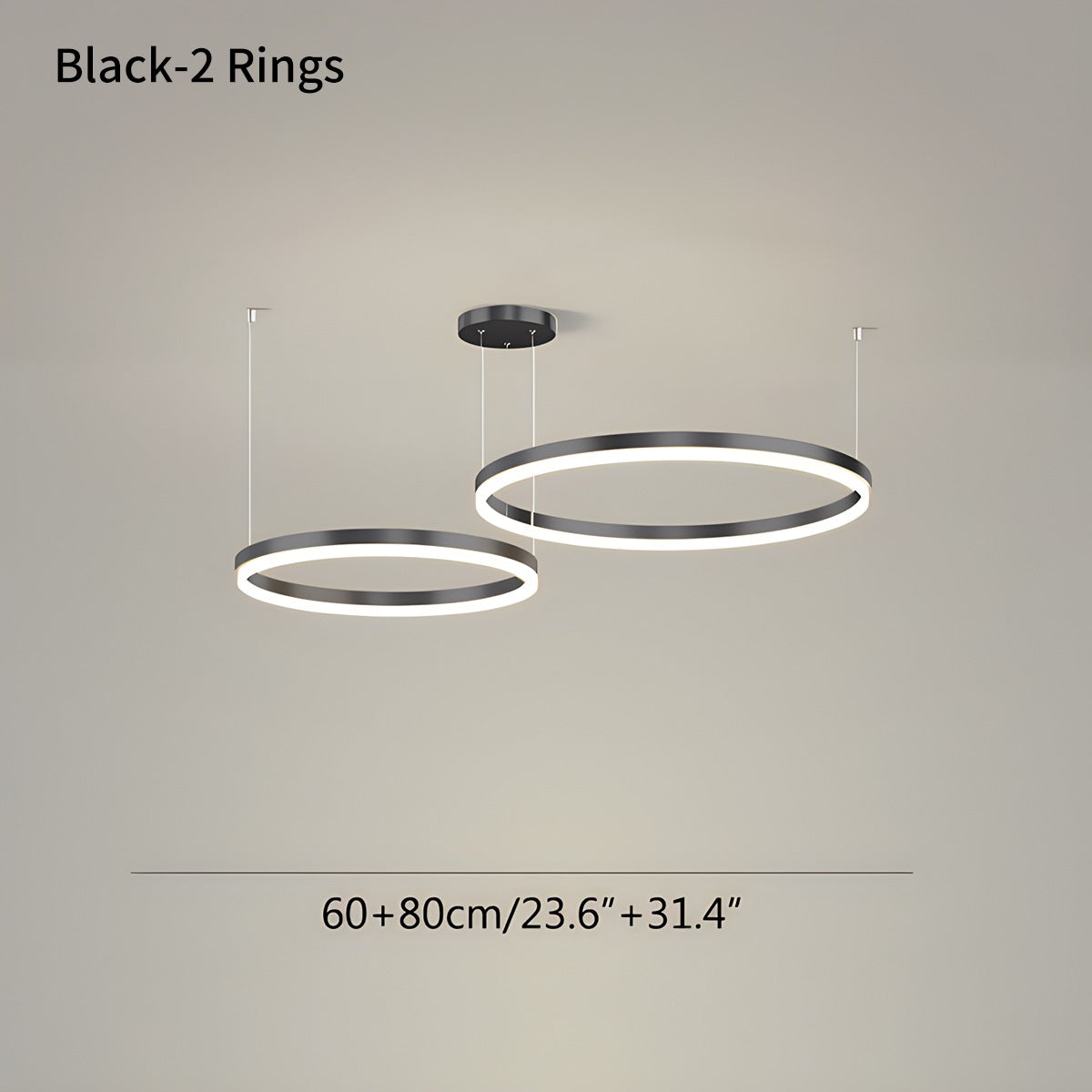 Modern Wireless Ring Chandelier Ceiling Lamp | Desfino