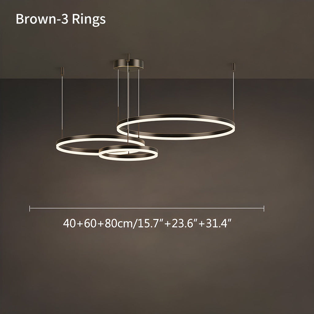 Modern Wireless Ring Chandelier Ceiling Lamp | Desfino