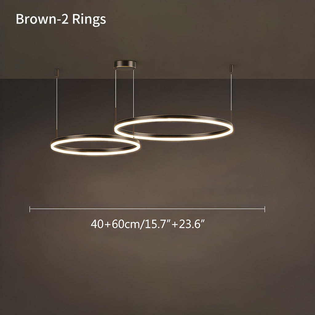 Modern Wireless Ring Chandelier Ceiling Lamp | Desfino