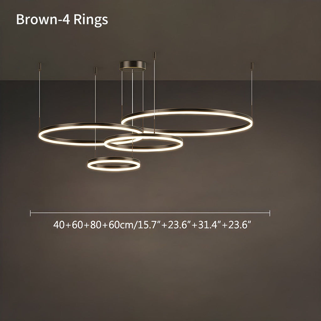 Modern Wireless Ring Chandelier Ceiling Lamp | Desfino