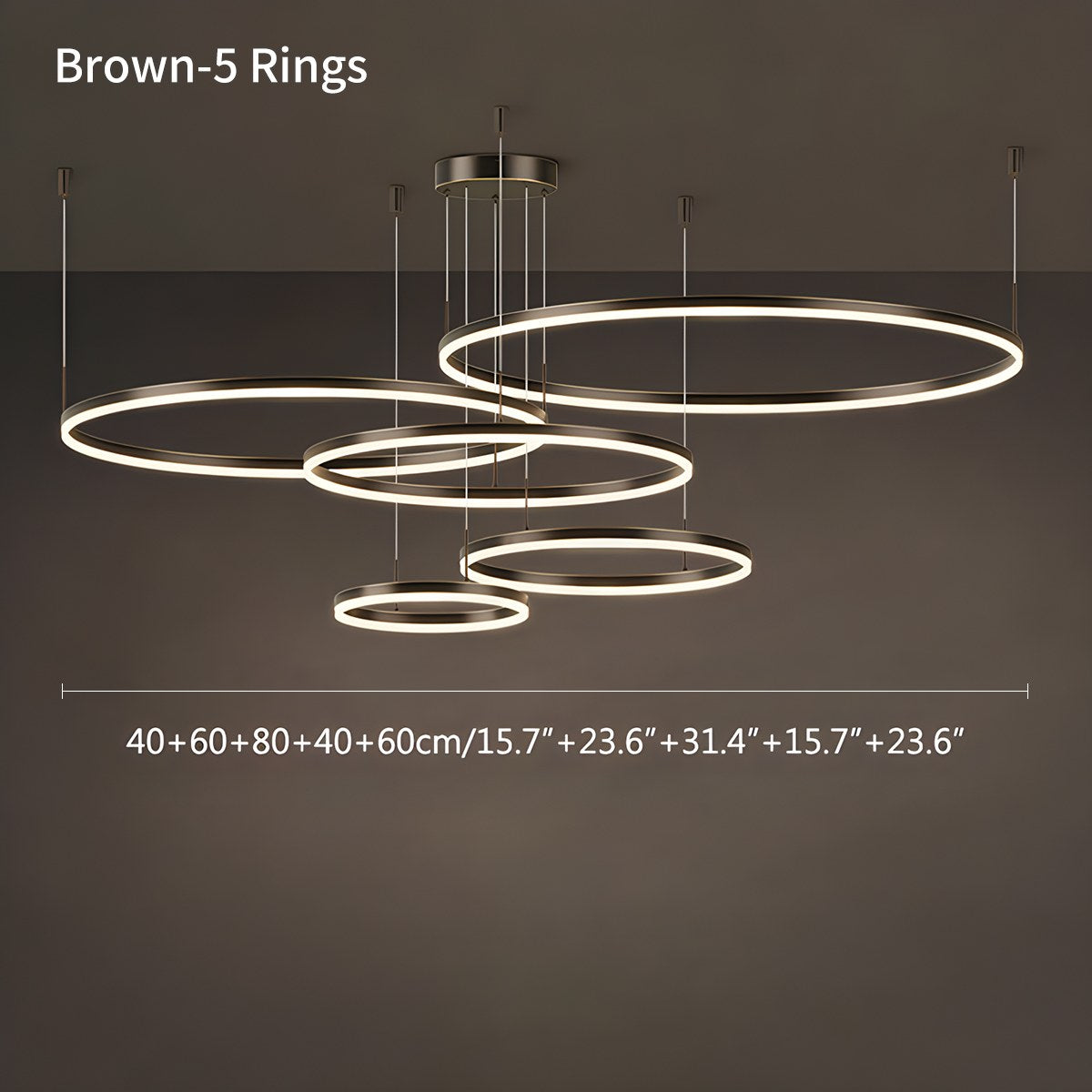 Modern Wireless Ring Chandelier Ceiling Lamp | Desfino