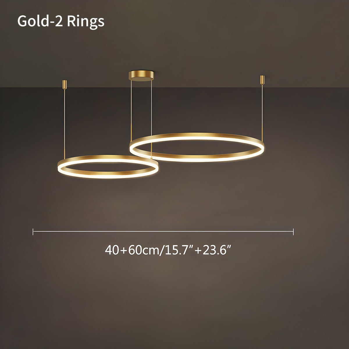 Modern Wireless Ring Chandelier Ceiling Lamp | Desfino