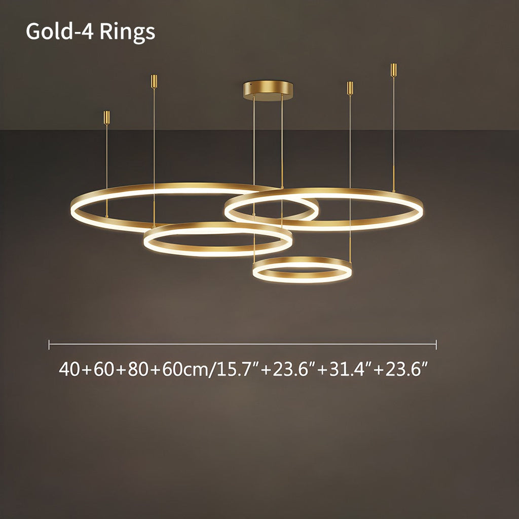 Modern Wireless Ring Chandelier Ceiling Lamp | Desfino