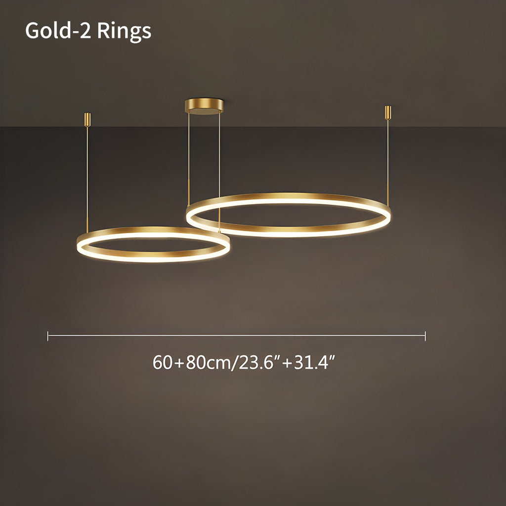 Modern Wireless Ring Chandelier Ceiling Lamp | Desfino